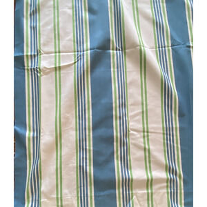 Lee Jofa Derby Stripe Blue Green Fabric 51"x89" ret. 260yd